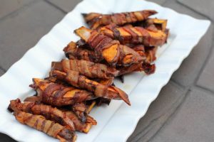 bacon wrapped fries