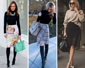 Pencil skirts