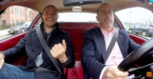 Trevor Noah with Jerry Seinfeld