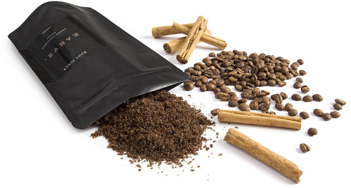 Kahve Coffee & Cinnamon Enliven Body Scrub