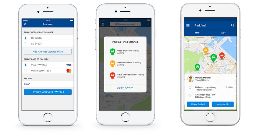 Parkfind app