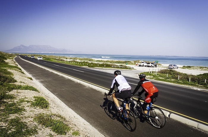 west coast cycling route