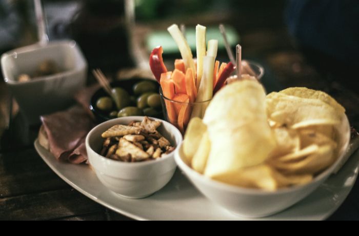 Food header snacks