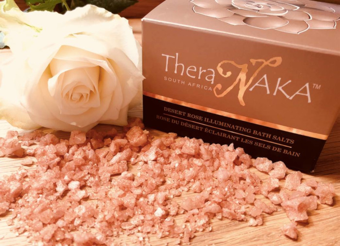 TheraNaka Desert Rose Illuminating Bath Salts