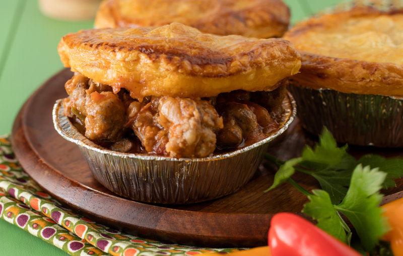 Stewed Boerewors Pie