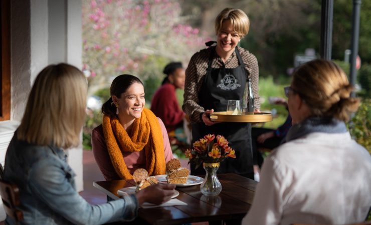 Bonne Esperance Guest House with pop-up Coffee Shop. Cred Annemien Kotze