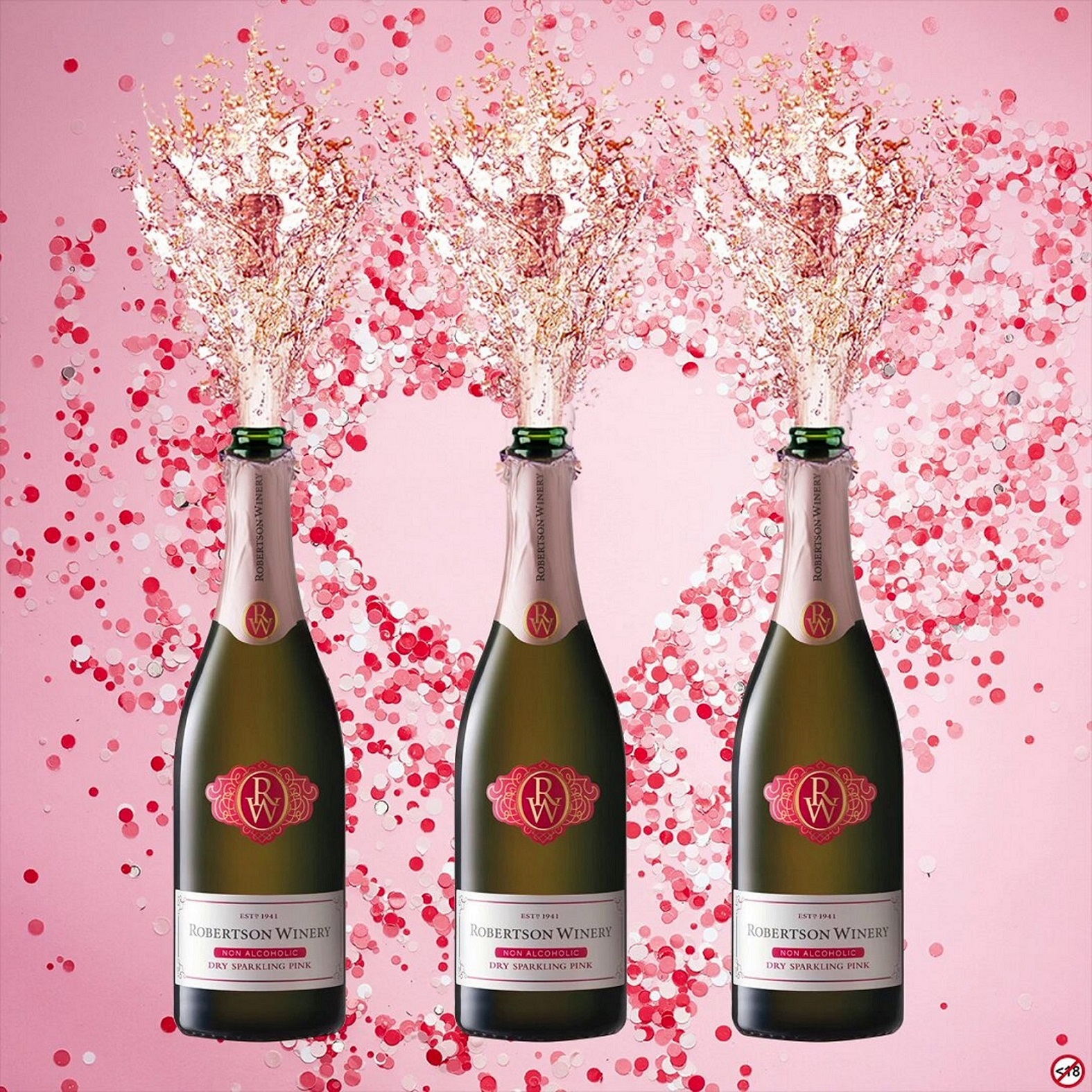 Robertson Winery Non-Alcoholic Dry Sparkling Pink