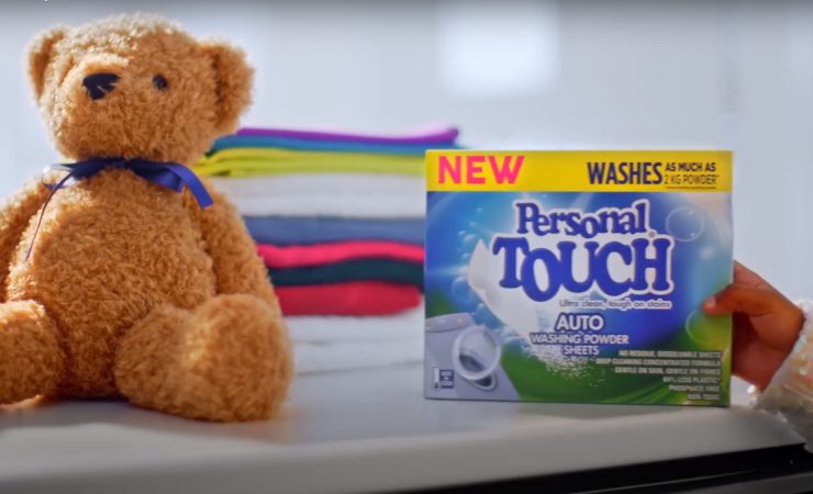 Personal Touch Auto Washing Powder Sheets