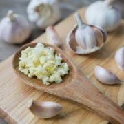 cooking with garlic