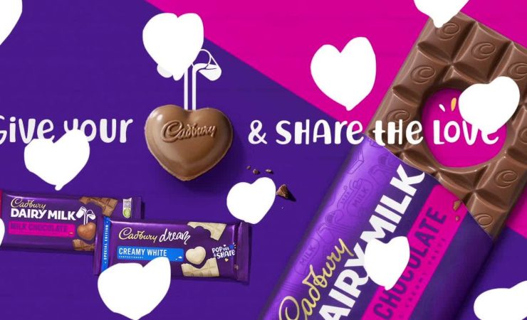 Cadbury Pop Out Heart