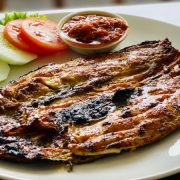 Smoky Yellowtail fish on the Braai