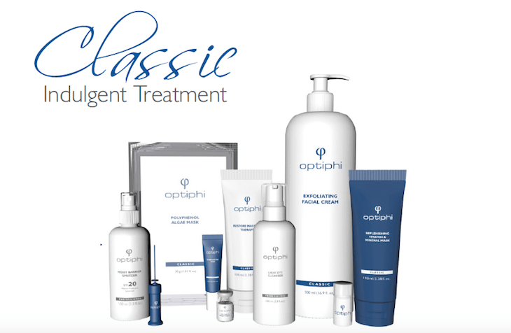 Optiphi Classic Indulgent Facial treatment
