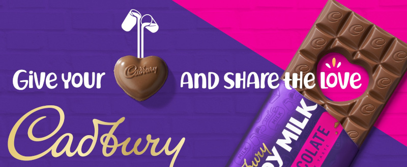 Cadbury Pop Out Heart