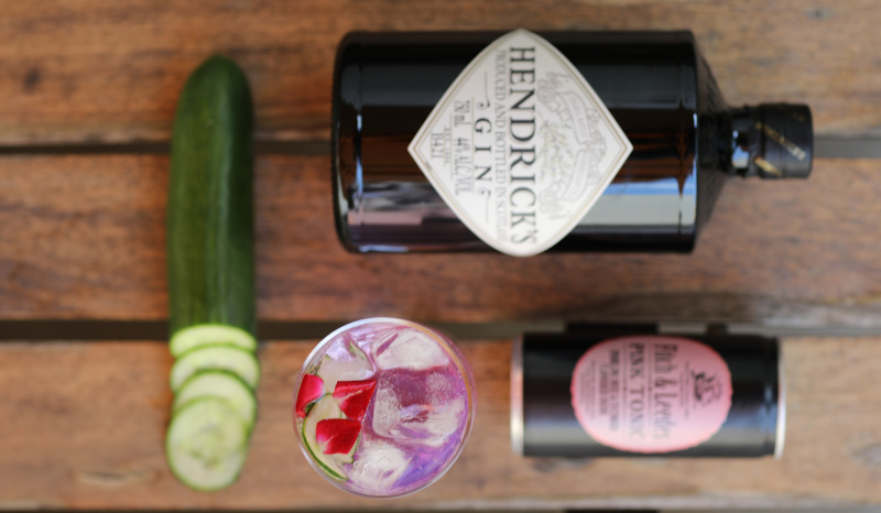 Hendrick’s and Tonic