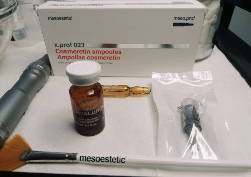 Mesothetic products Pulse Microneedling