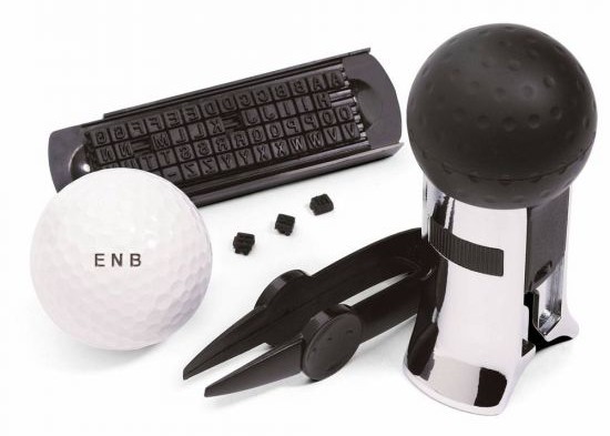 GOLF BALL MONOGRAM STAMPE