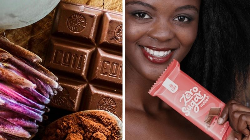 Coti Zero Sugar Added Chocolate Slabs