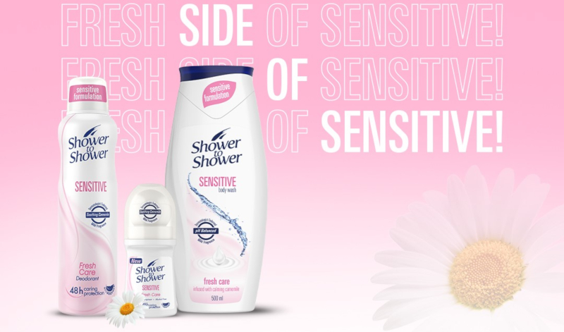 Shower to Shower Sensitive