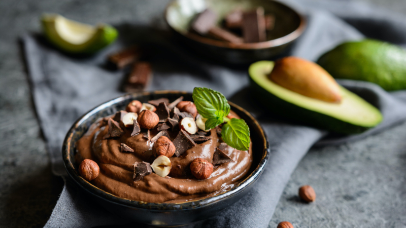Chocolate mousse avocado