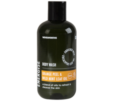 Woolworths Orange Peel & Wild Mint Leaf Energise Body Wash