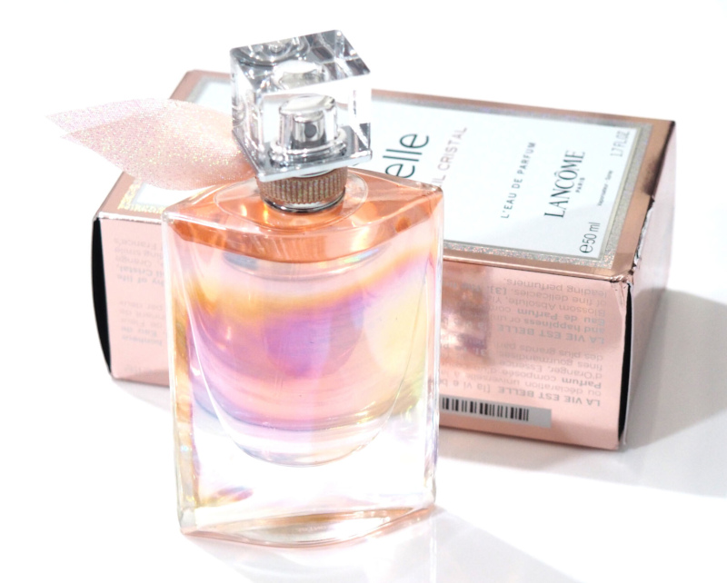 Lancôme’s La Vie Est Belle Soliel Cristal eau de parfum