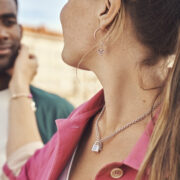 Pandora Padlock & Key Dangle Charm