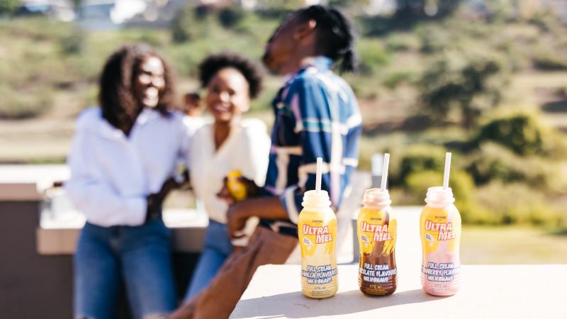 UltraMel full cream milkshakes.