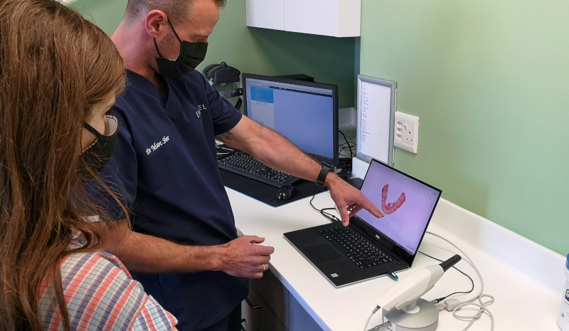 Dr Sher Active Aligner scan