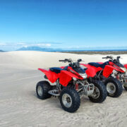 quad biking at Atlantis Dunes