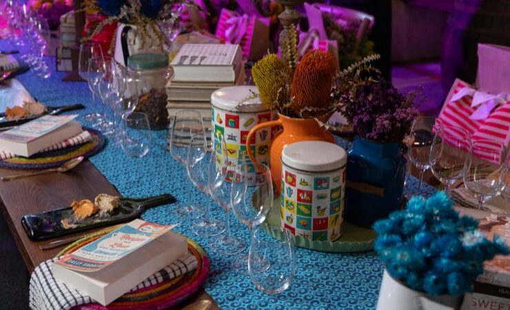 Recipes For Love and Murder Cathedral Cellar event