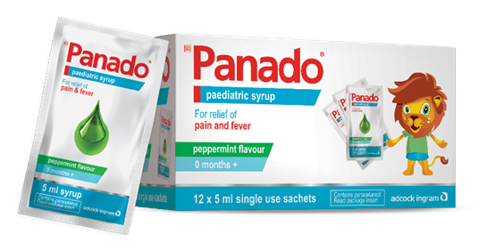 Panado Paediatric Syrup sachets