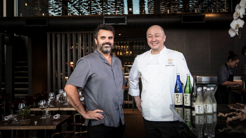 Chef Peter Tempelhoff and Chef Shin Takagi