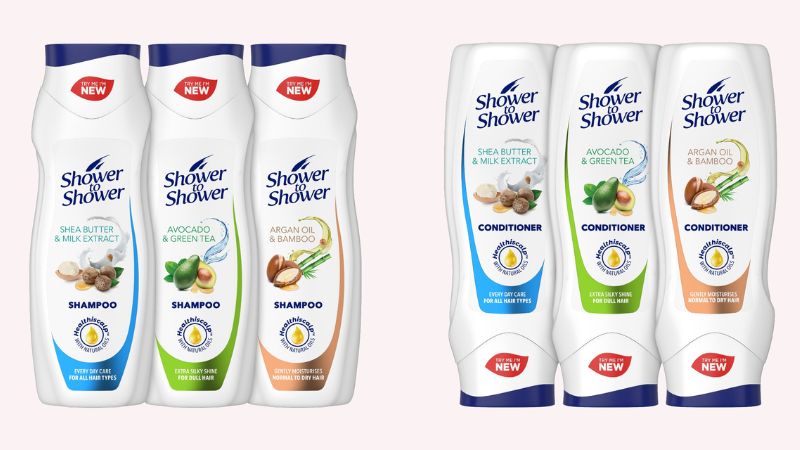 Shower to Shower shampoo and conditioner