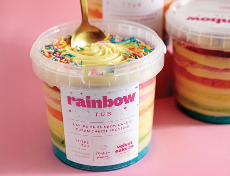 Cake Tub from The Velvet Cake Co.