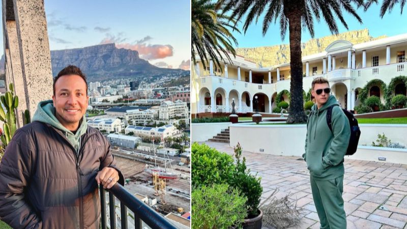 Hollywood celebrities in Cape Town South Africa