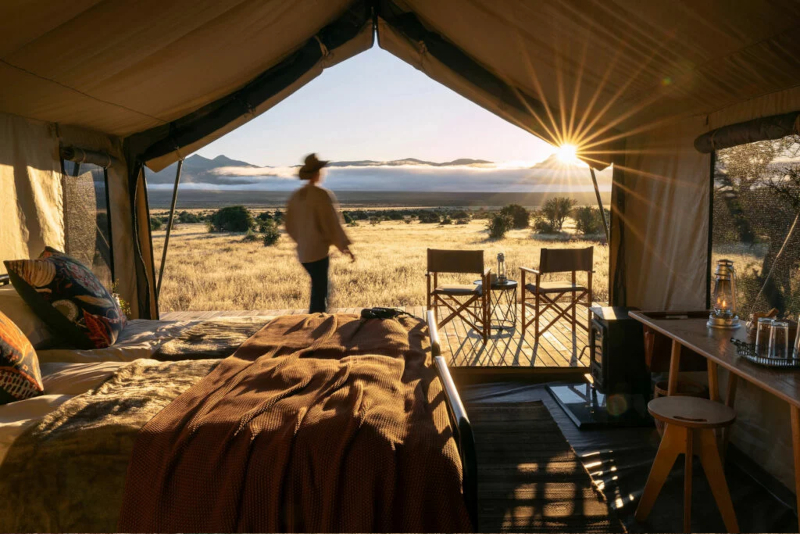 Samara Karoo Reserve Plains Camp.