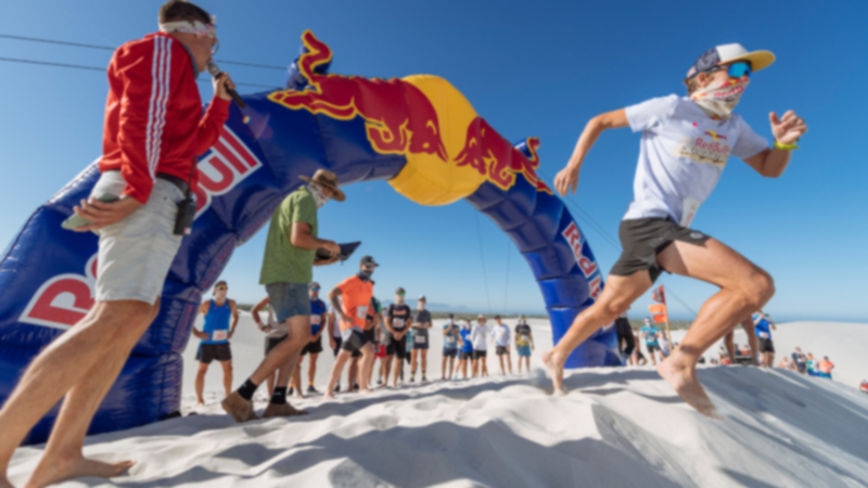 Ryan Sandes at the 2020 Red Bull Dune Dusters_hero 1