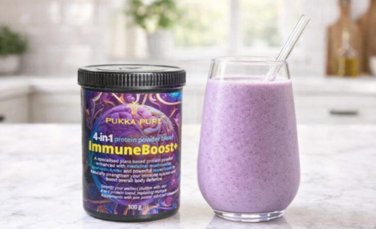 Pukka Pure 4-in-1 Protein Powder Blend ImmuneBoost+
