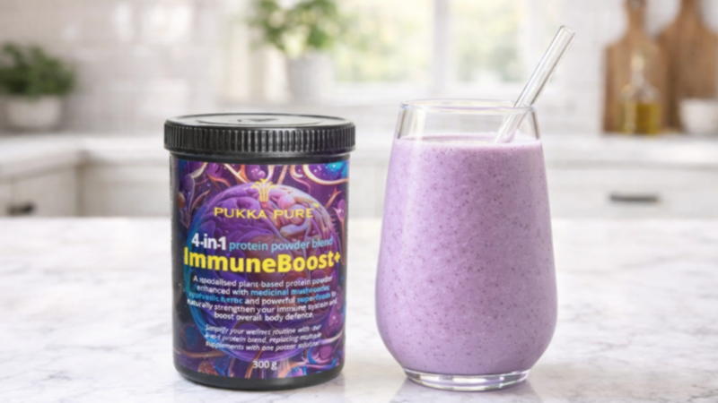 Pukka Pure 4-in-1 Protein Powder Blend ImmuneBoost+