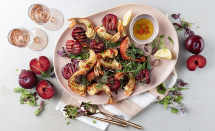 Juicy Delicious Stone Fruit and Seafood recipe collection