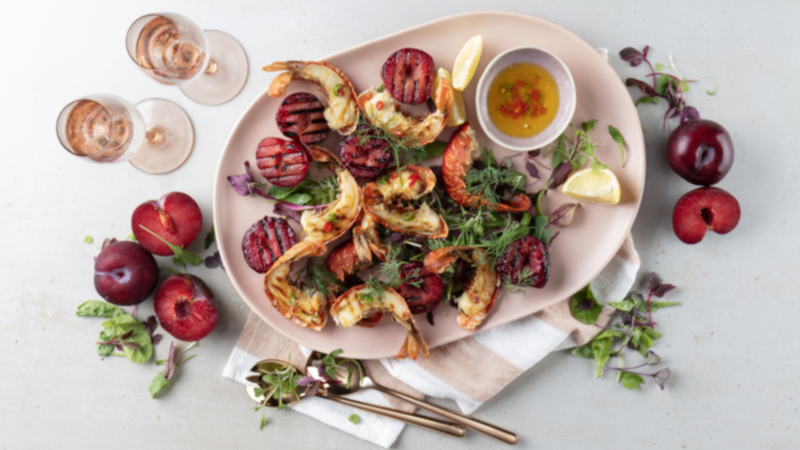 Juicy Delicious Stone Fruit and Seafood recipe collection