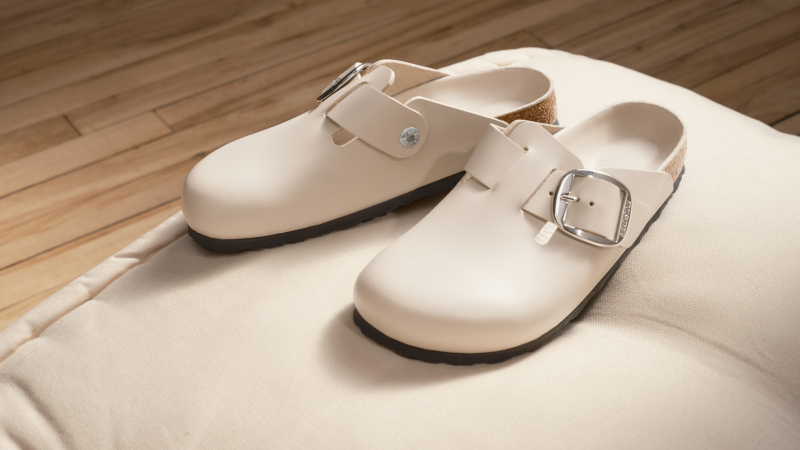 Boston Big Buckle Exquisite Leather Amalfi Oyster.