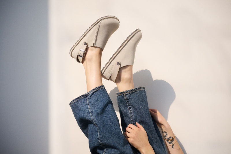 Lutry Premium Suede Leather Oyster