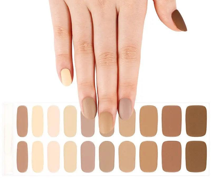 Gelly Semi-Cured Nail Wraps